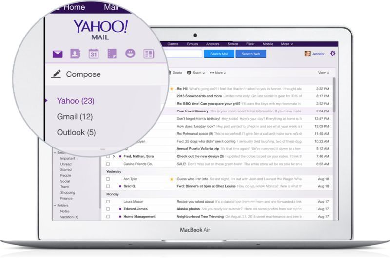 Yahoo saldırısı
