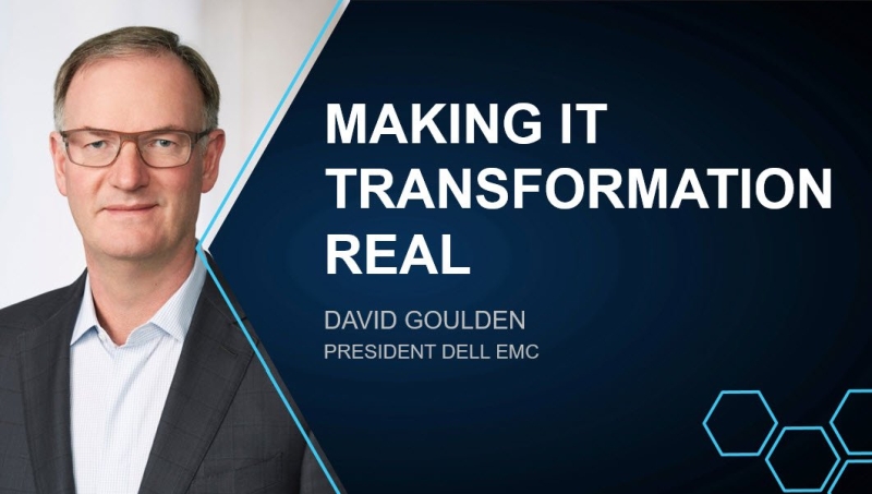 David Goulden, President of Dell EMC