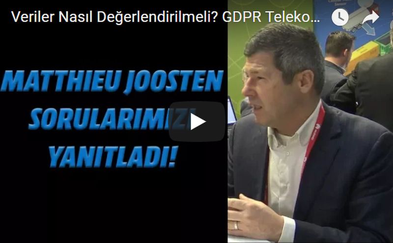 SAS’den Matthieu Joosten (EMEA Industry Leader, Telco) ile keyifli bir söyleşi gerçekleştirdik. Telekom sektöründeki verilerin nasıl değerlendirilmesi gerektiği, yeni veri güvenlik yönetmeliği GDPR ve çok daha fazlası sizin için hazırladığımız videomuzda.