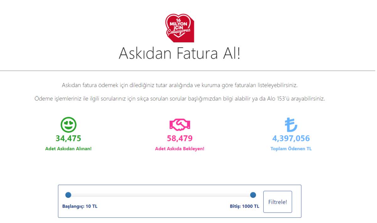 Askıda Fatura