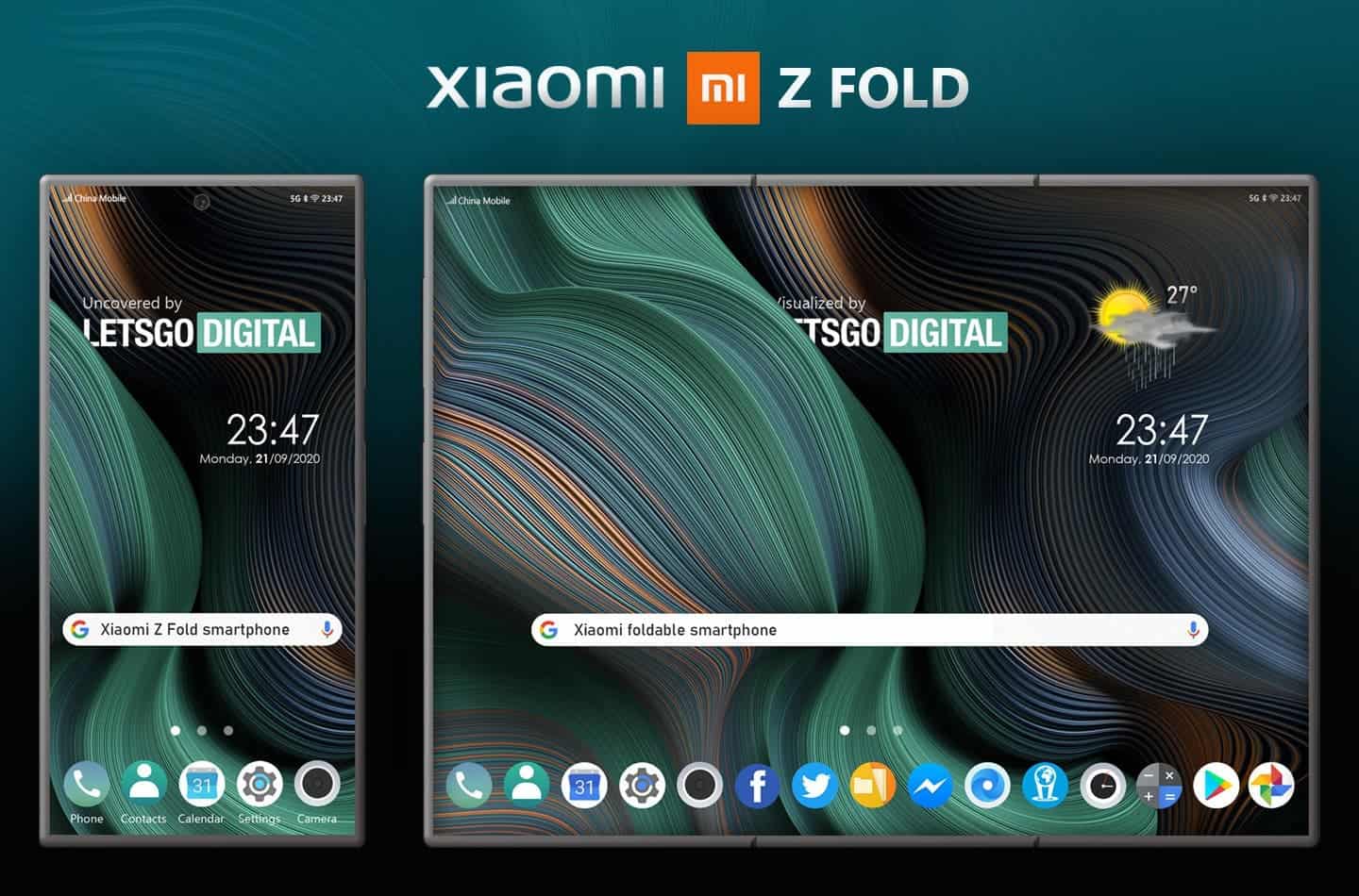 Xiaomi katlanabilir ekranlı akıllı telefon